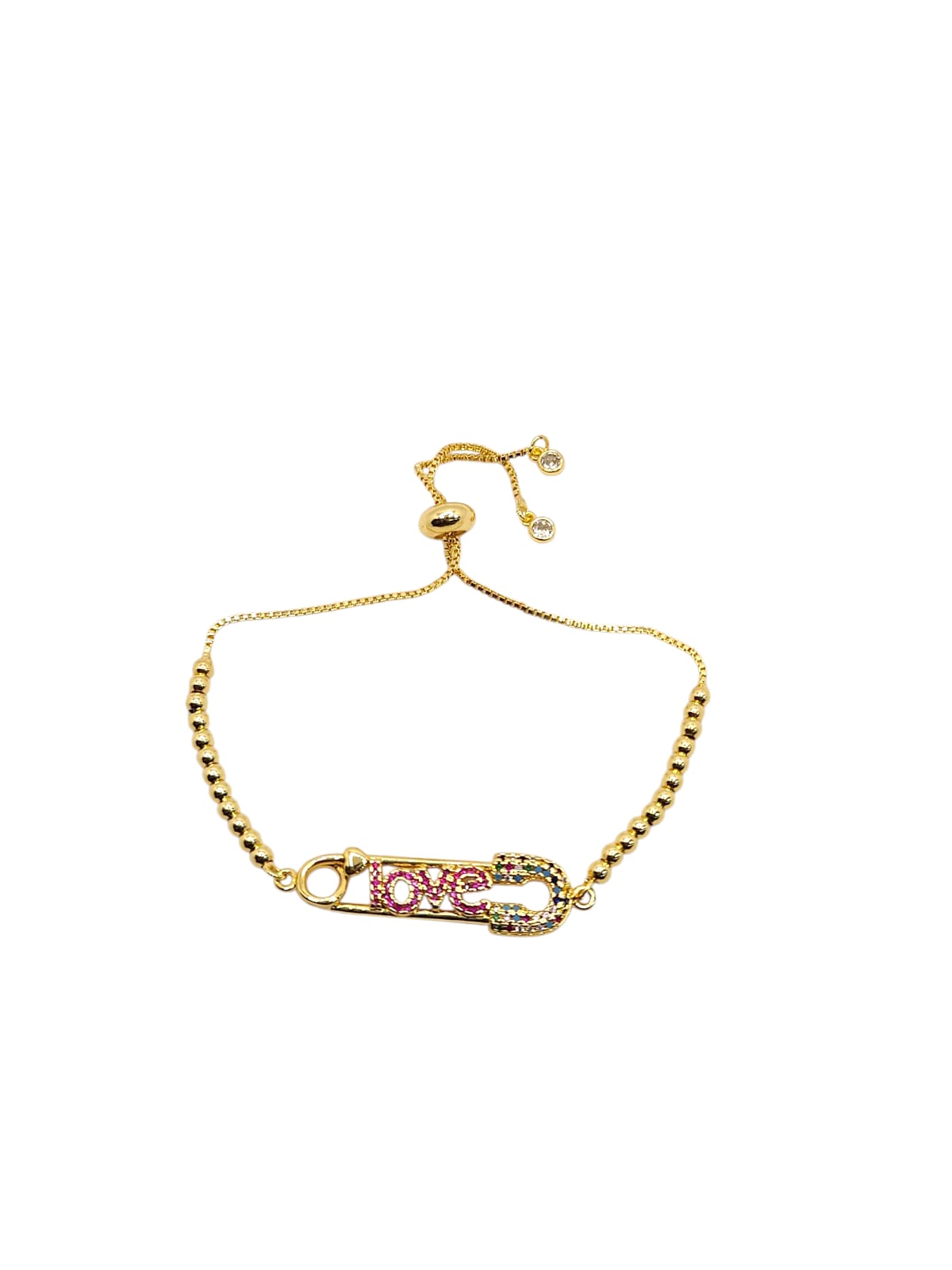 Pin baby bracelet adjustable bracelet