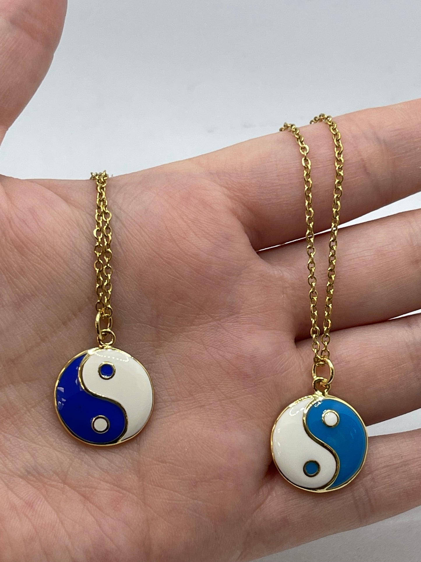 Yingyang pendant color stainless steel
