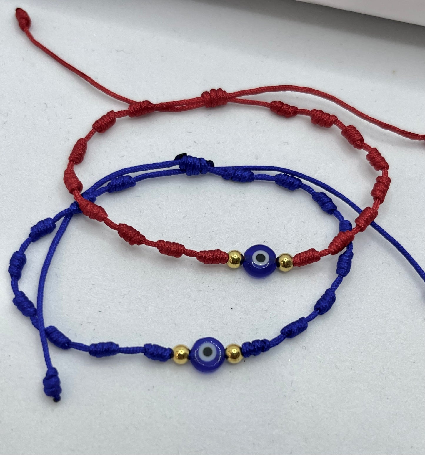 Mexican bracelet with small glass eye