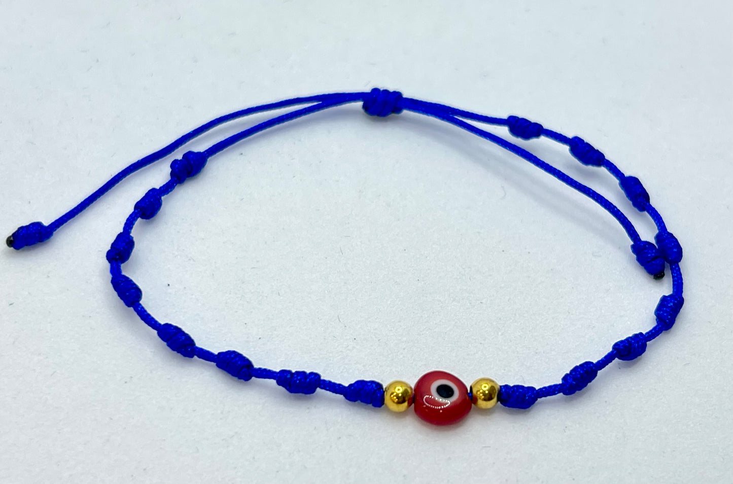 Mexican bracelet with small glass eye