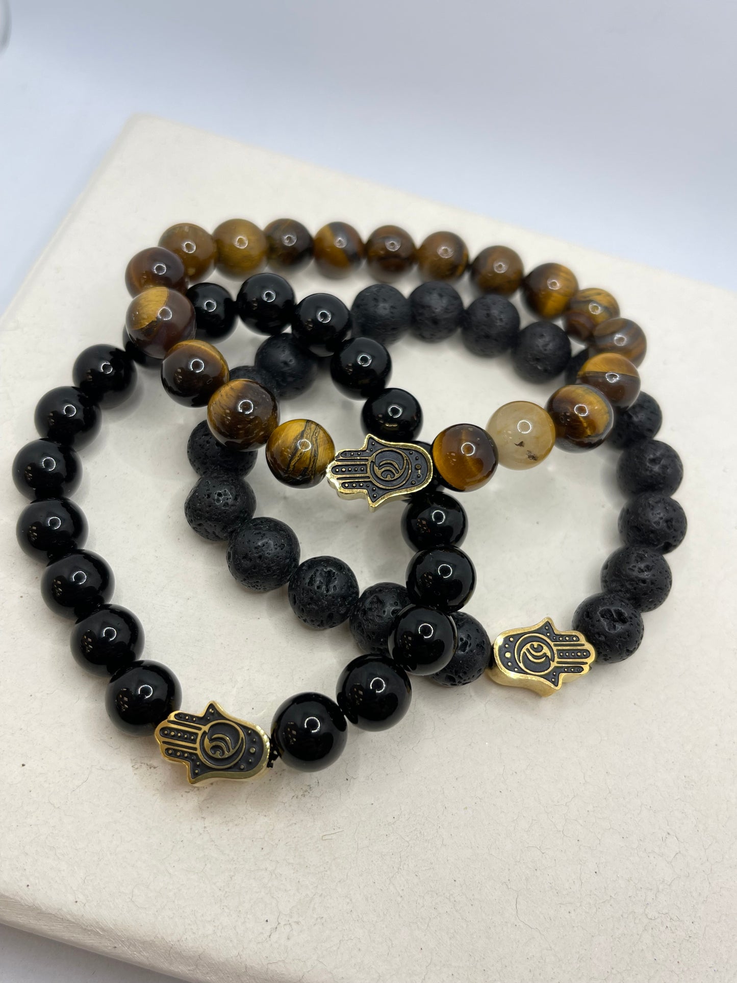 Hamsa Stainless steel Beads