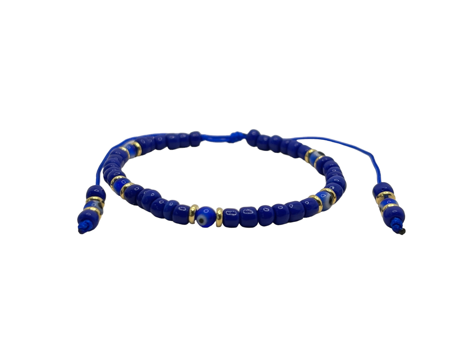 Beads bracelets colors with evil eye lucky