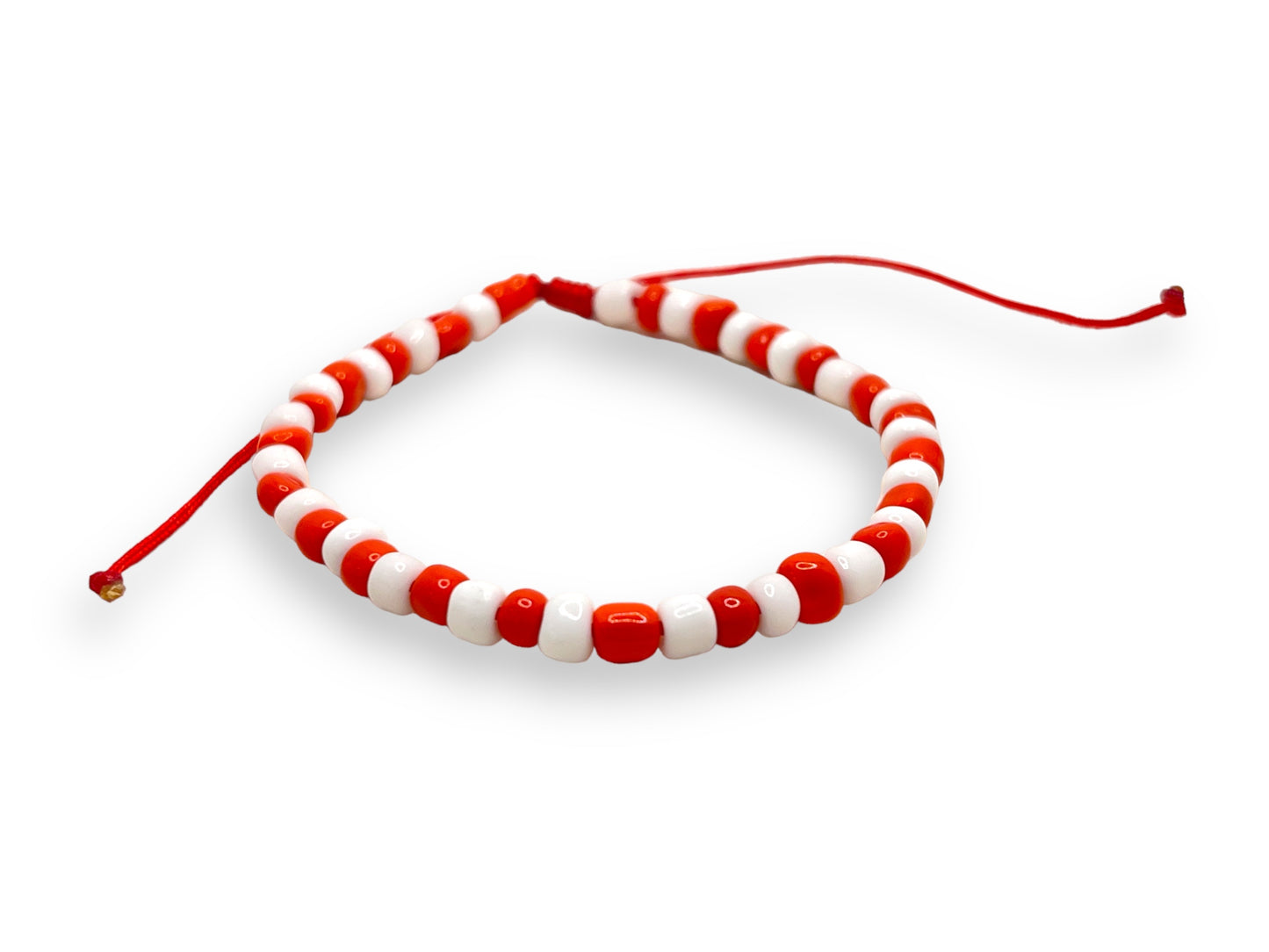 Beads bracelets colors mala red and black