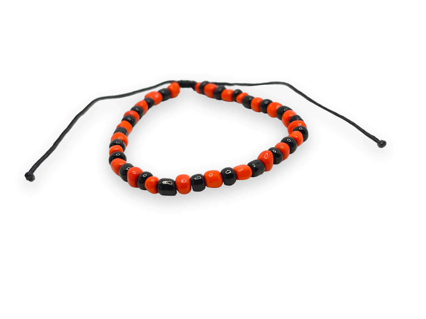 Beads bracelets colors mala red and black