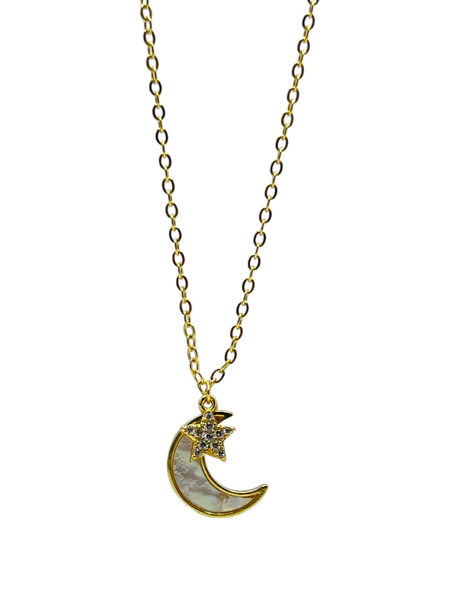 Moon Star necklaces stainless steel