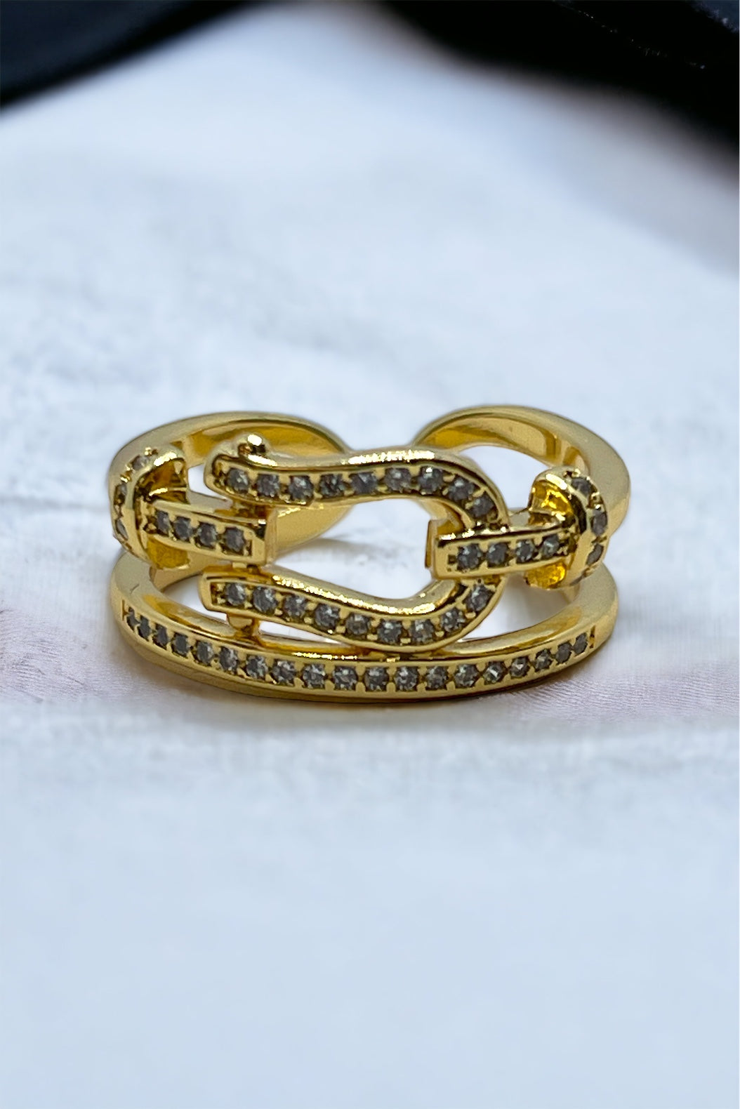 belt zirconia adjustable Ring