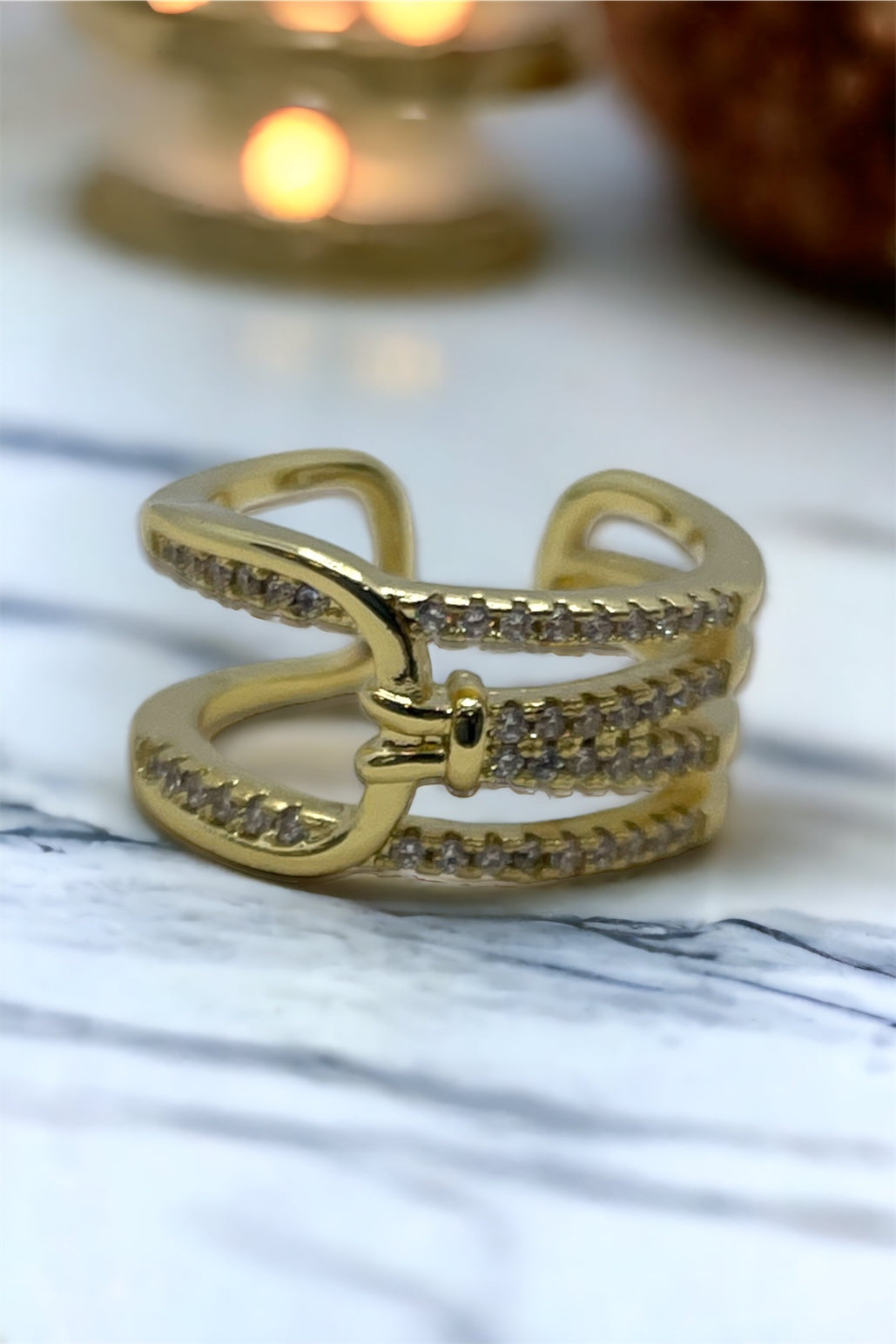 belt adjustable Ring