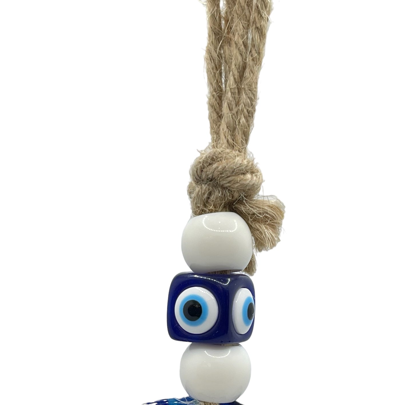 Evil Eye- blue fish color 5"