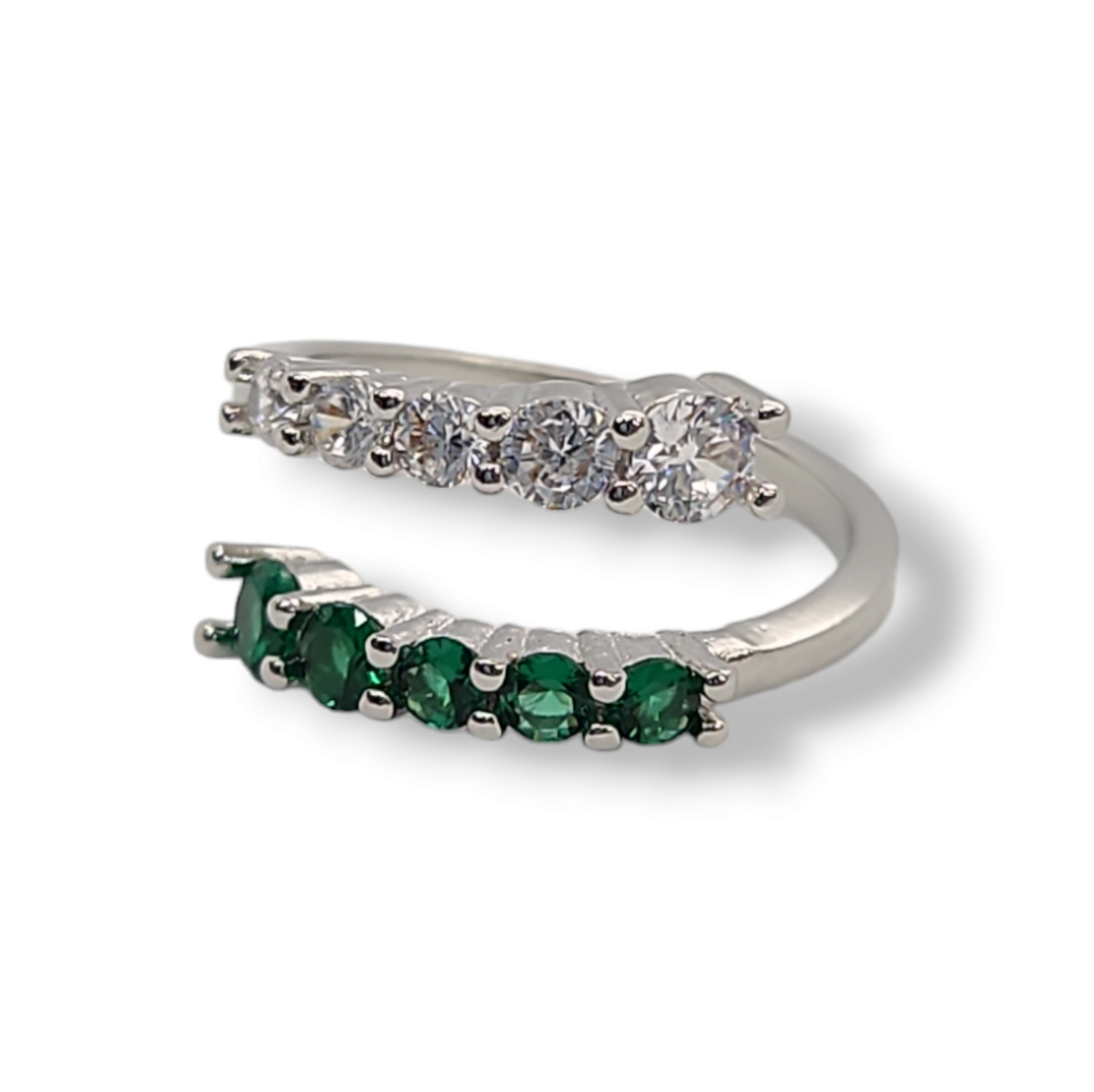 Ring stone zirconia adjustable