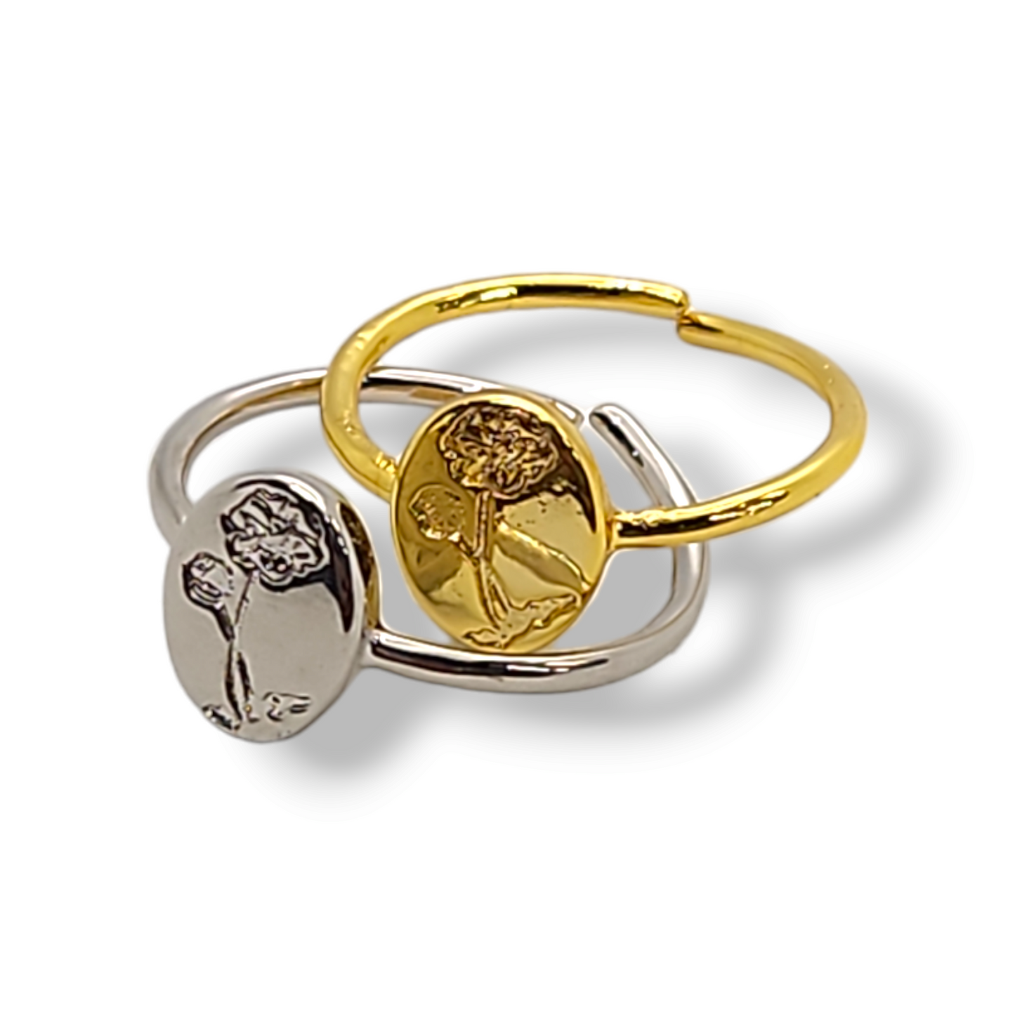 Rose plane adjustable Ring