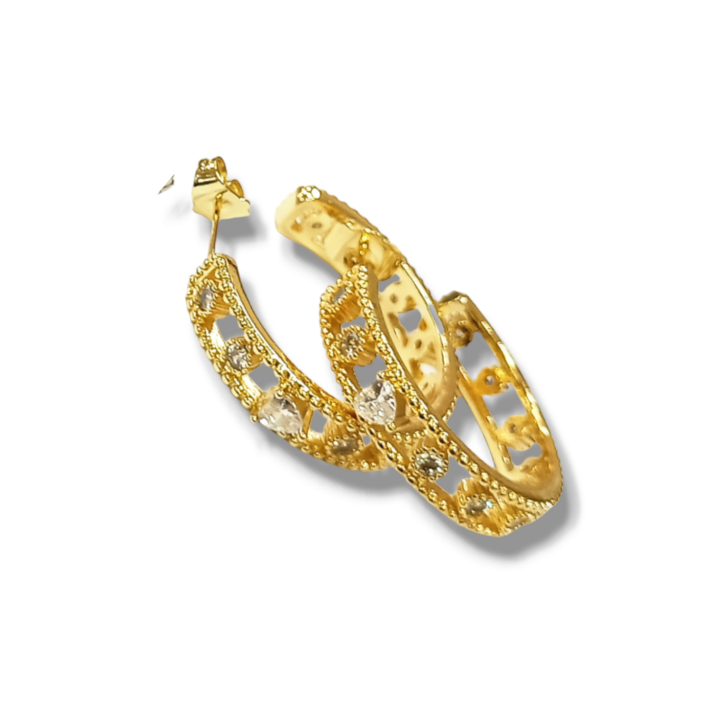Heart Hoops CZ