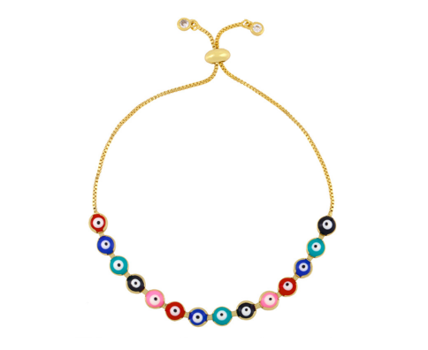 multi eyes adjustable bracelet