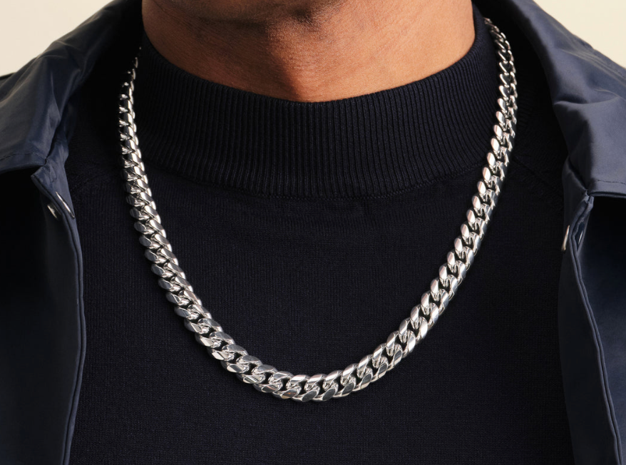 CUBAN CHAIN STAINLESS STEEL 10MM