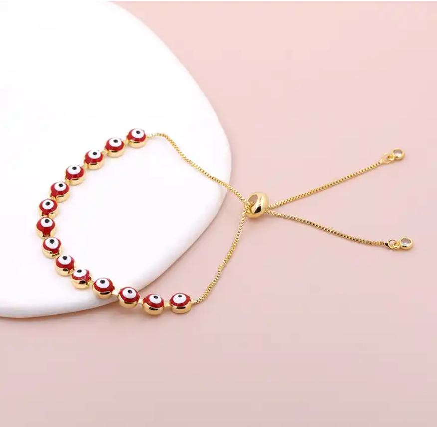 multi eyes adjustable bracelet