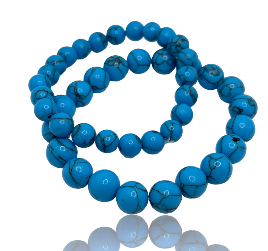 Turquoise beads 8mm- 10mm