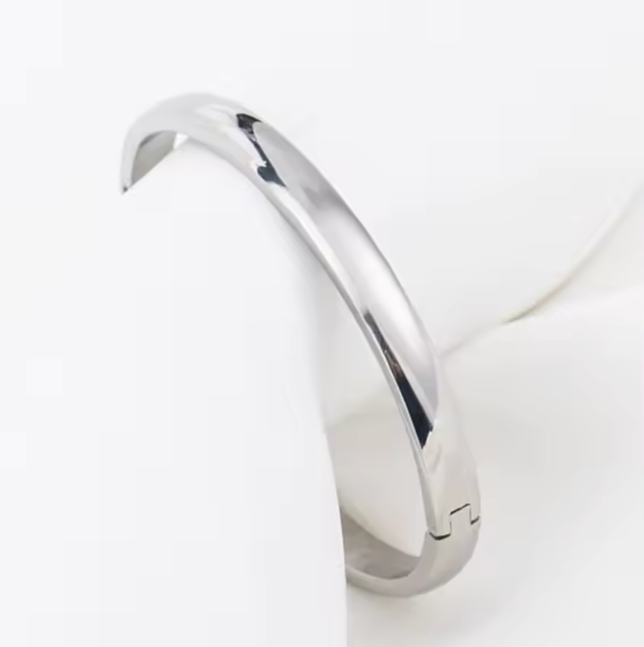 Bangle plain stainless steel