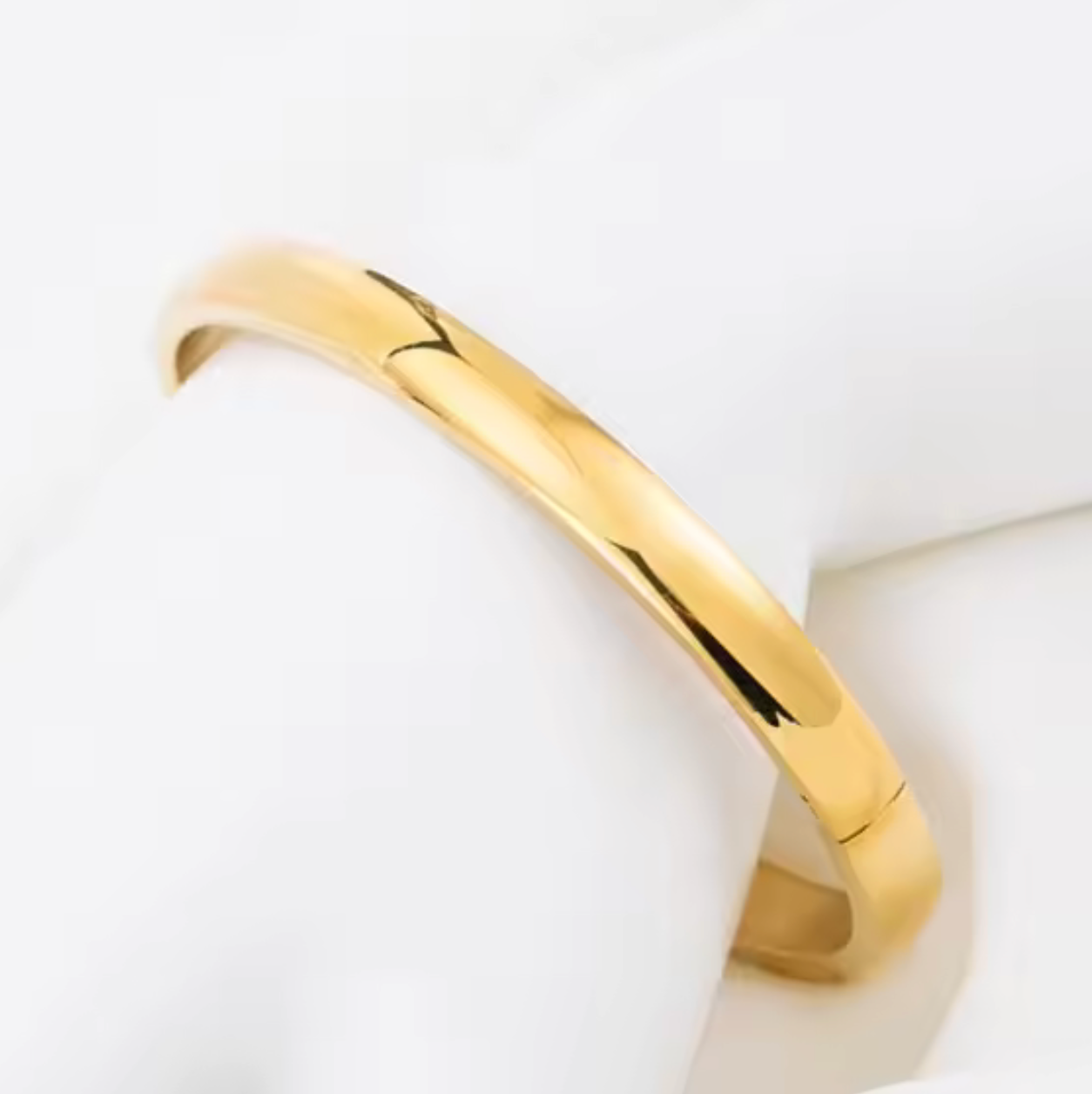Bangle plain stainless steel