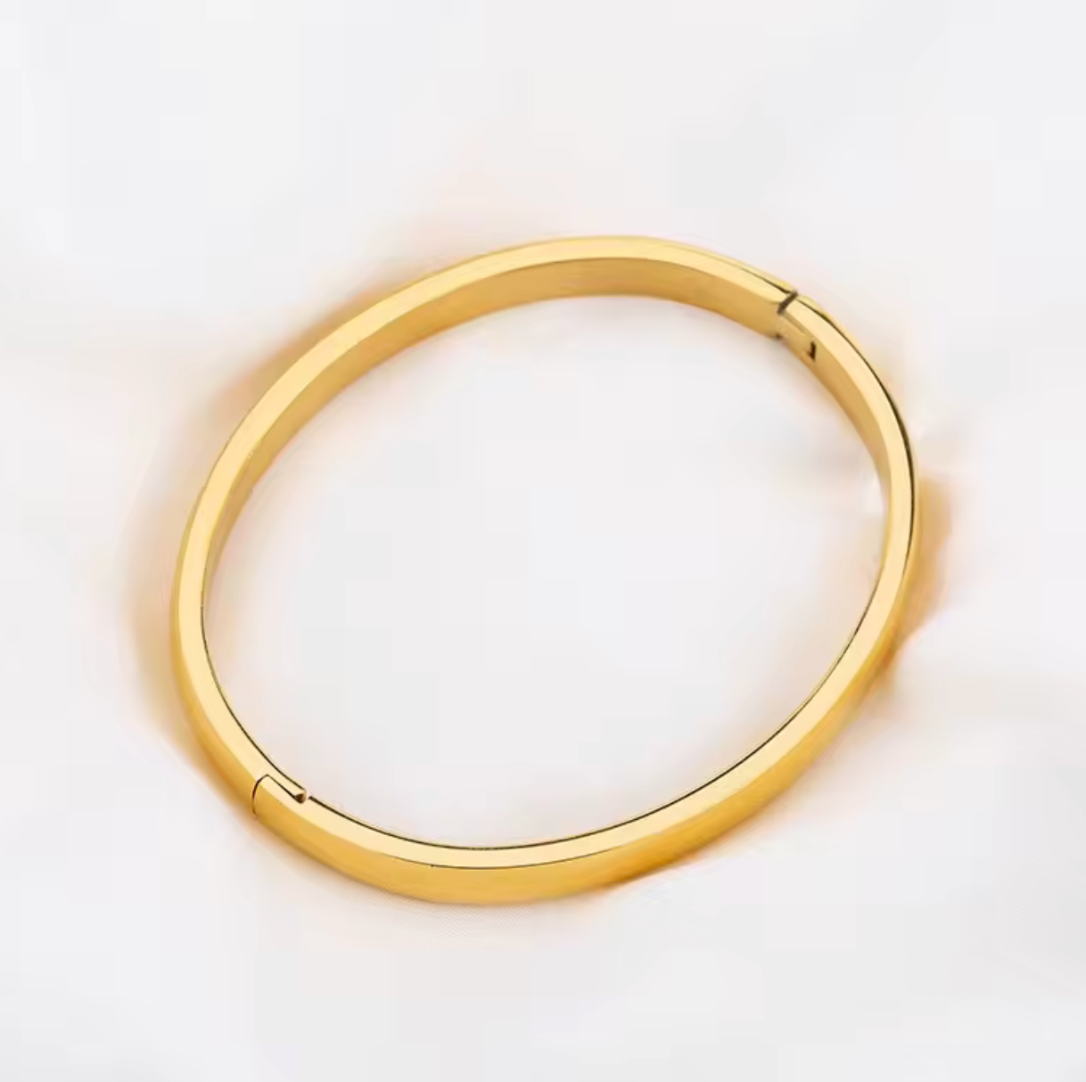 Bangle plain stainless steel