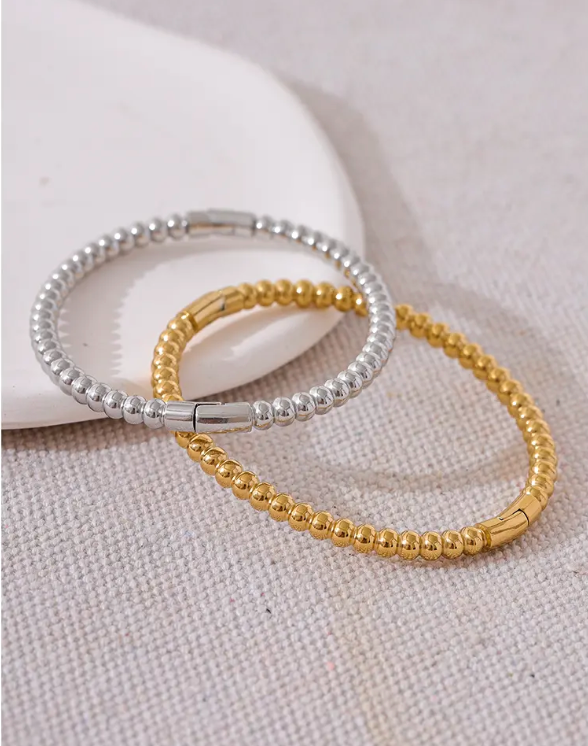 Statement Bracelet Bangle Charm Metal Handmade