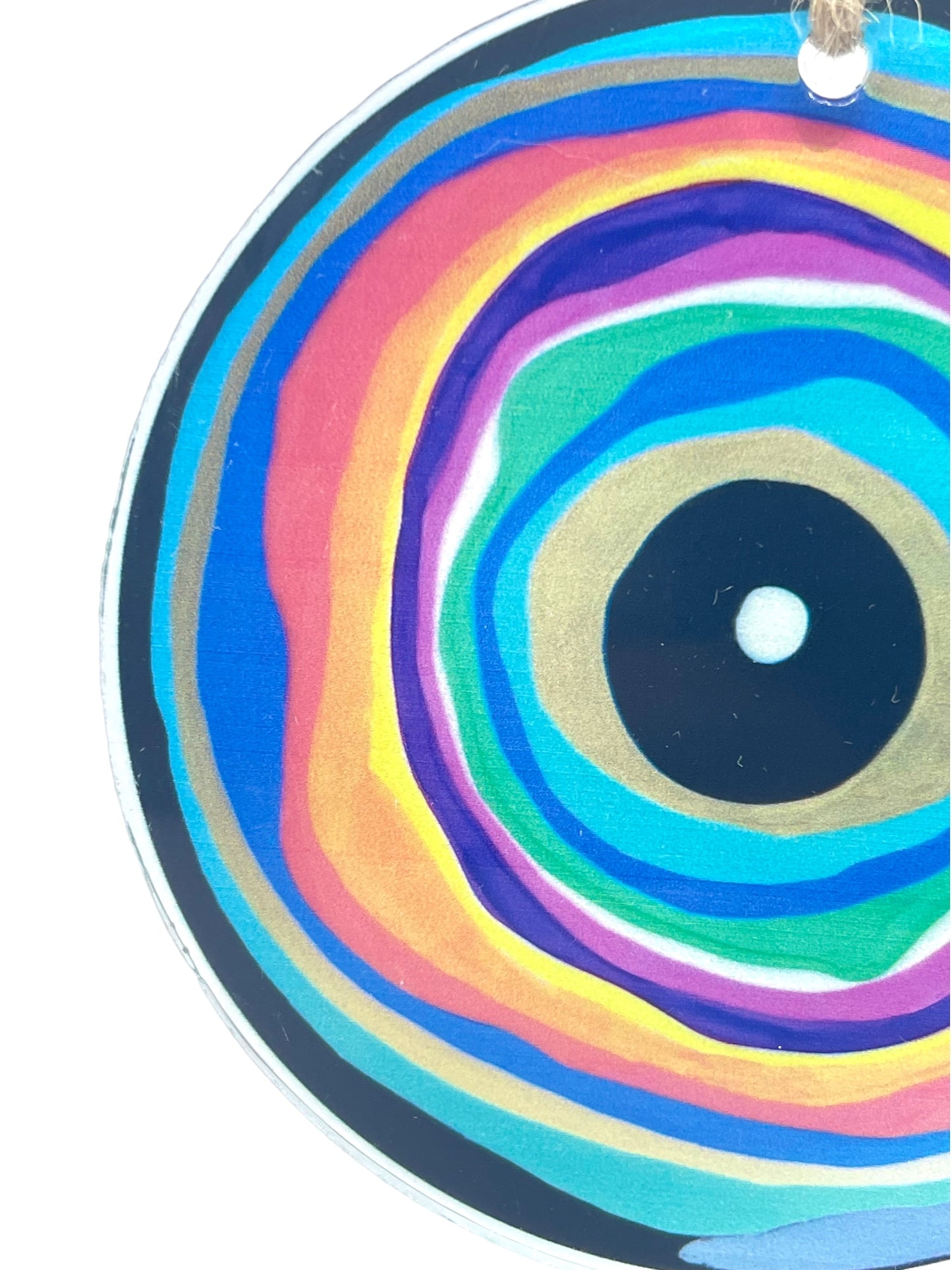Evil Eye- tyde color 5"