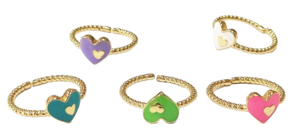 Neon adjustable ring
