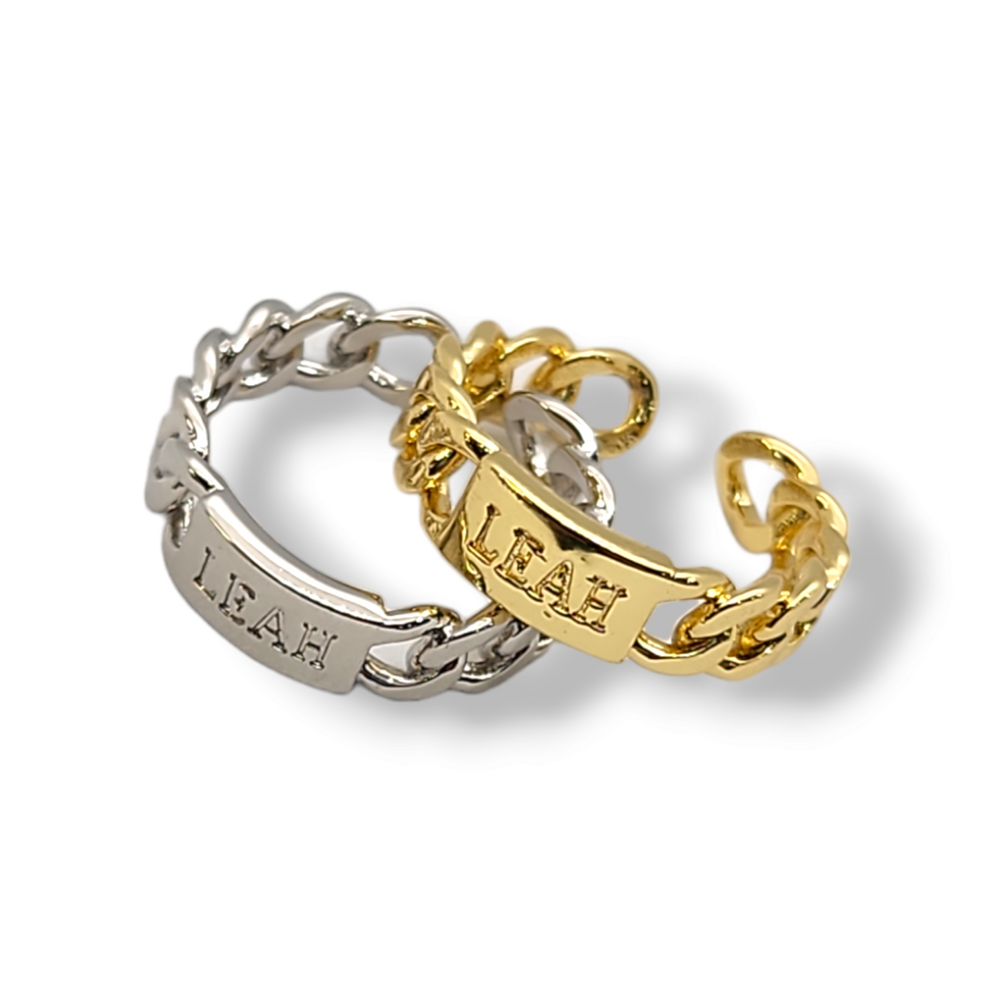 Leah Cuban plane adjustable Ring