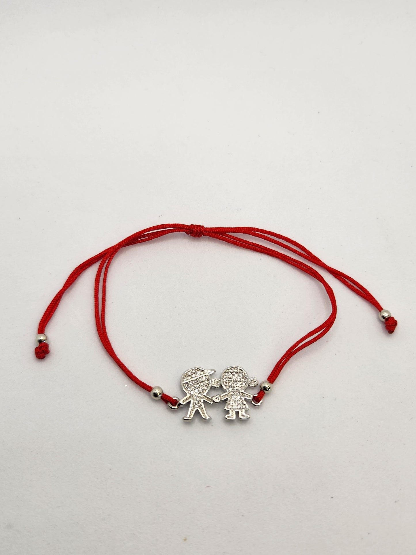 Kids together stone charm red string