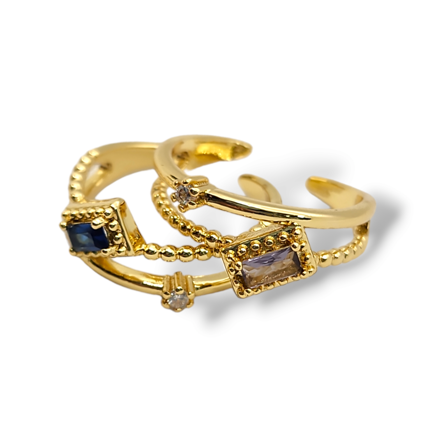 Ring stone square adjustable