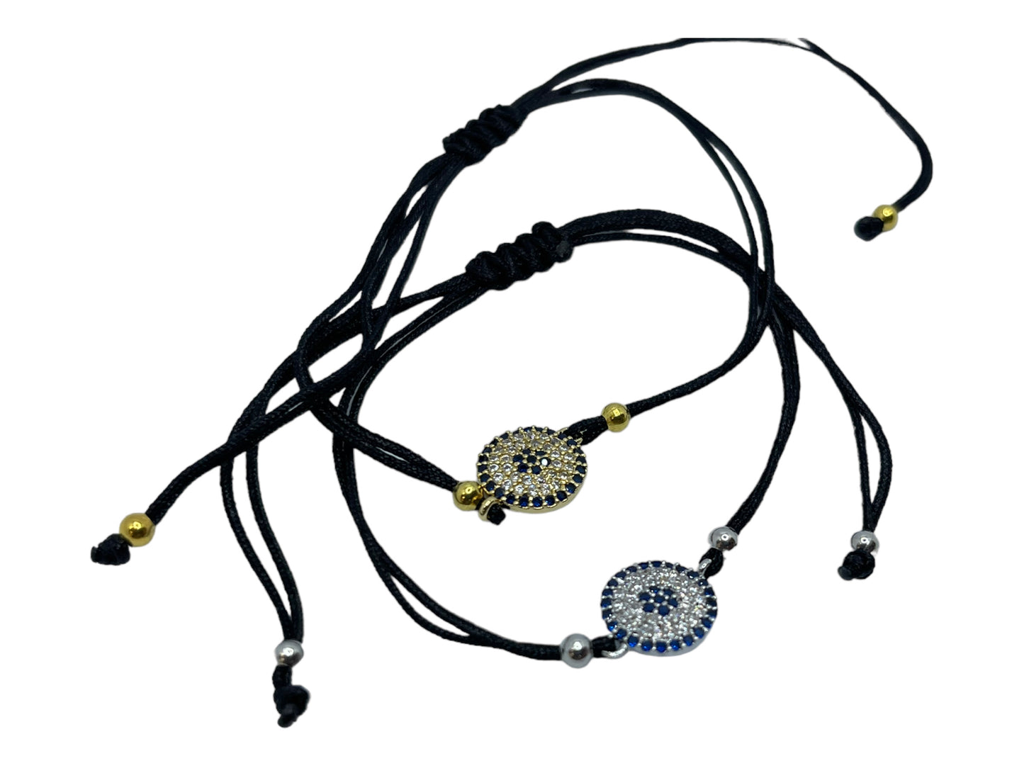 Evil adjustable red string full zirconia