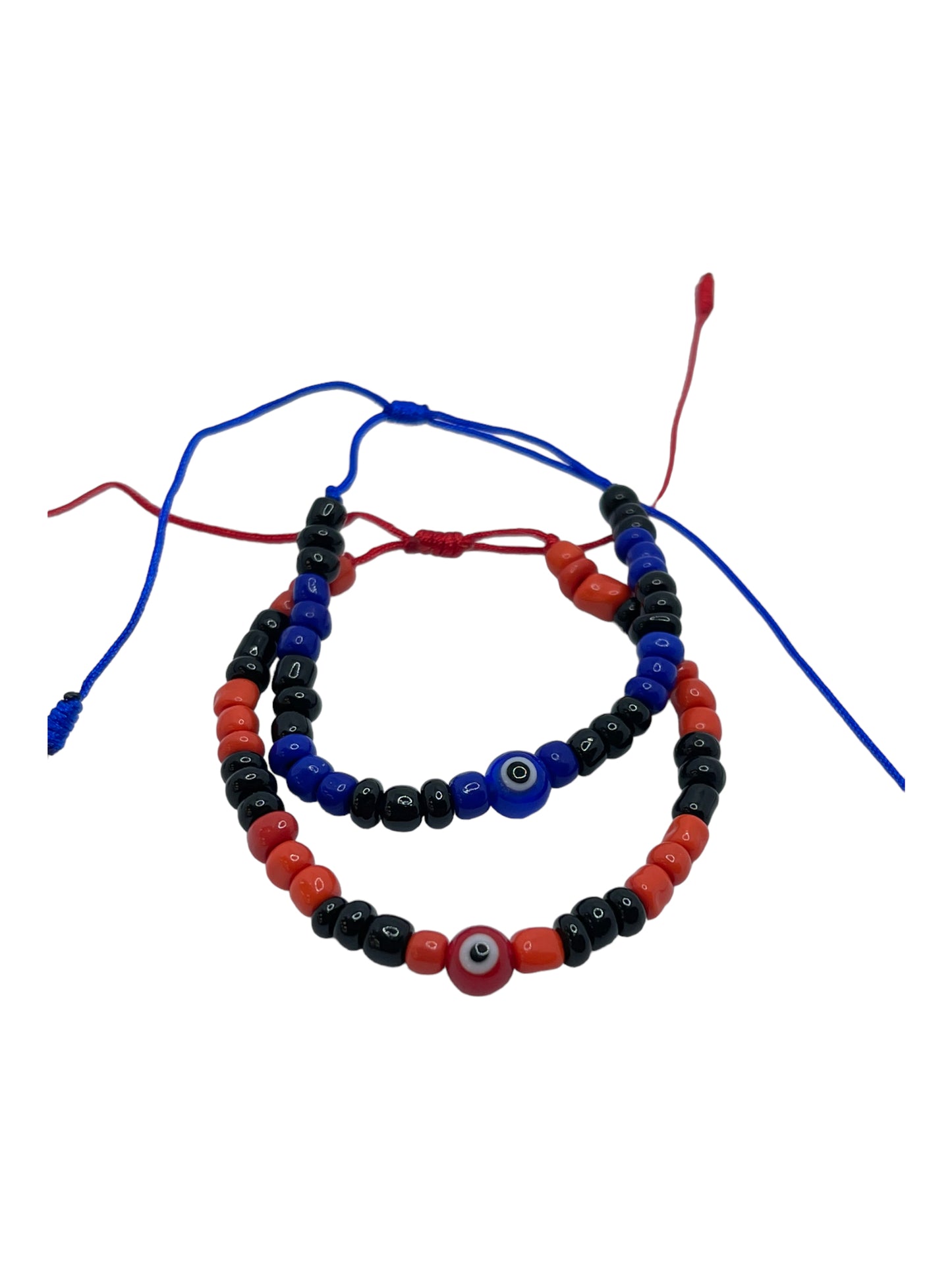 Kabblah evil eye adjustable bracelet