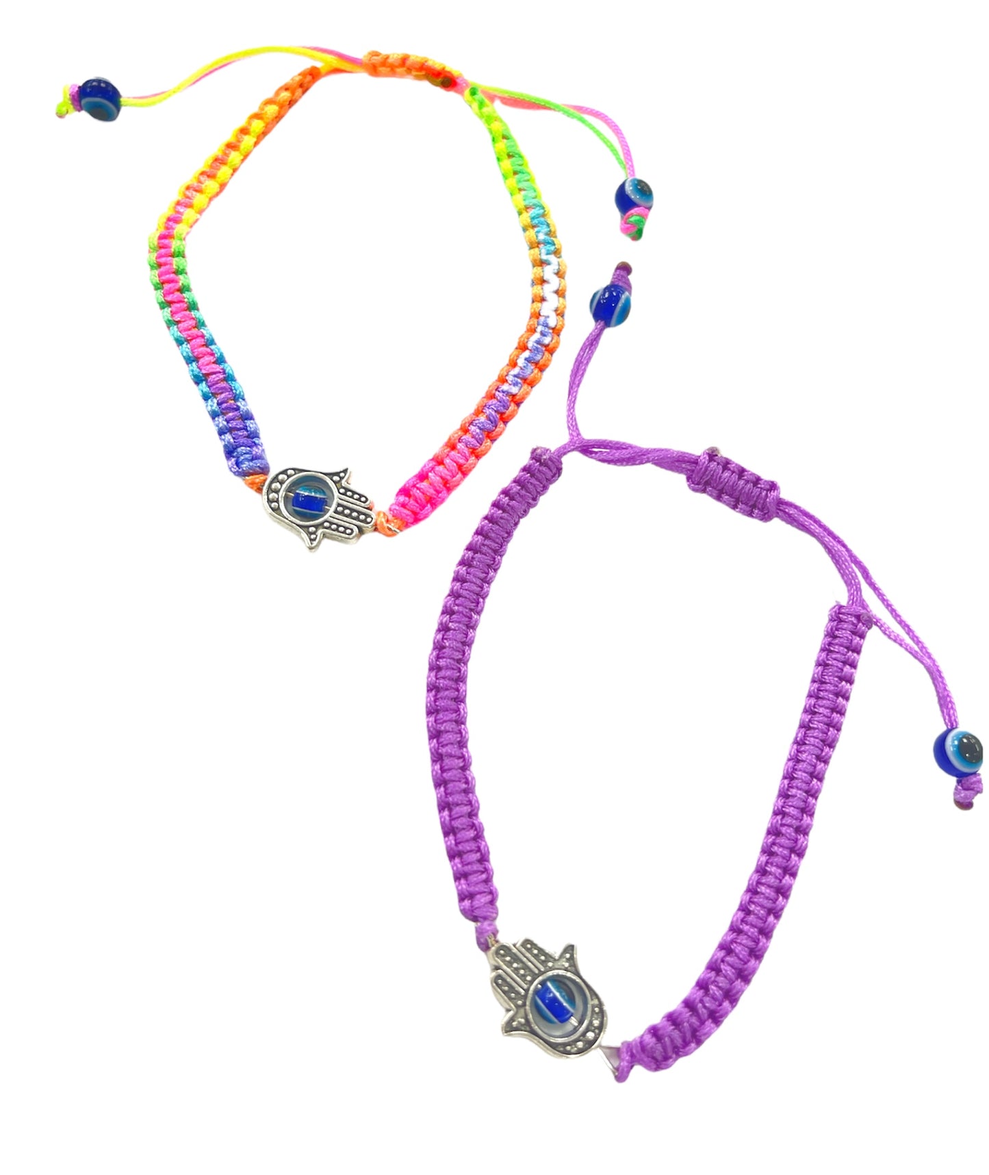 Hamsa Macrame with evil eye String DZ