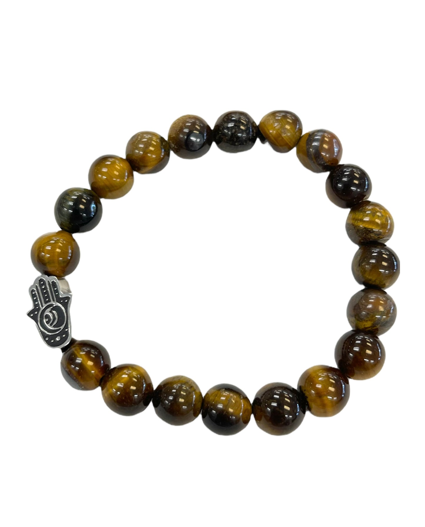 HAMSA STAINLESS STEEL BEADS 10MM