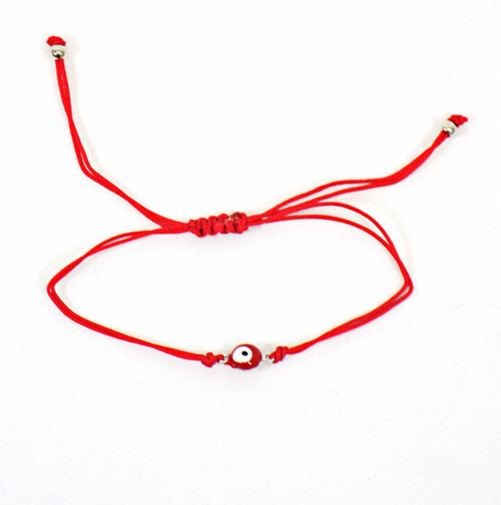 DZ SMALL EVIL EYE RED STRING