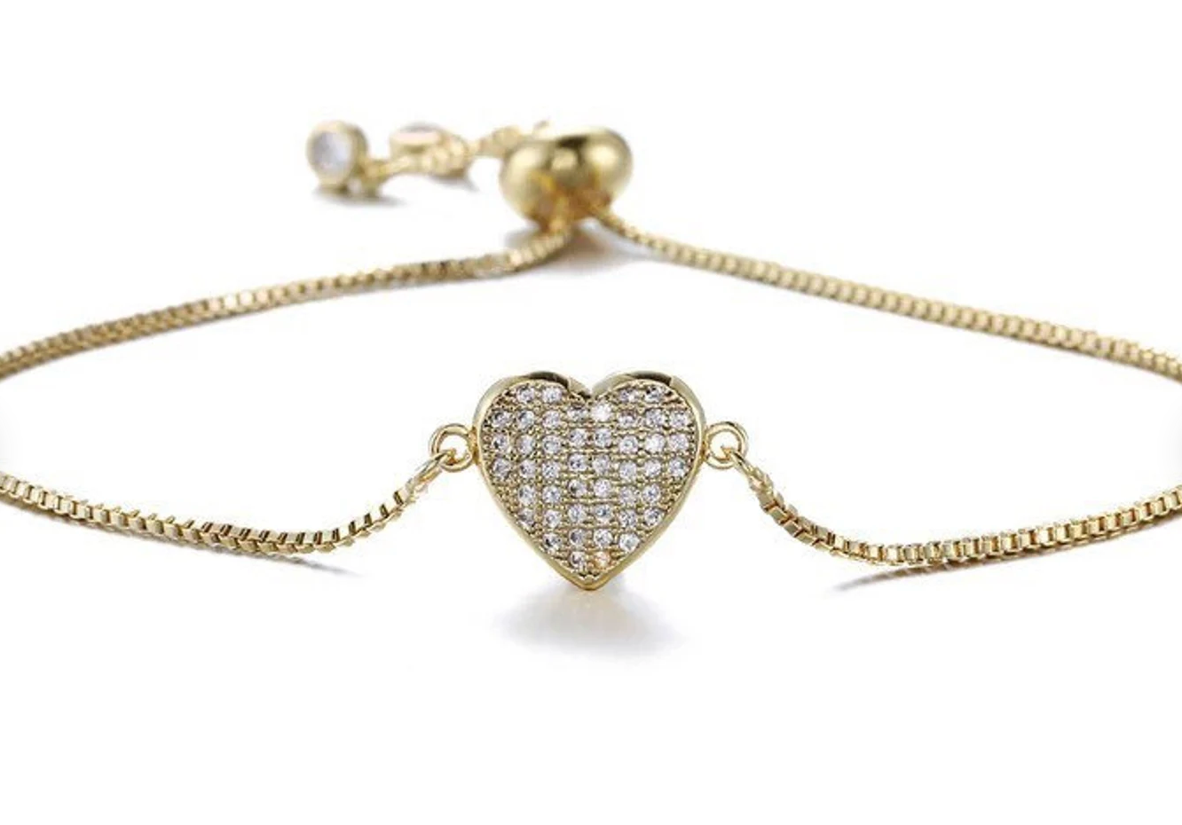 Heart Adjustable bracelet
