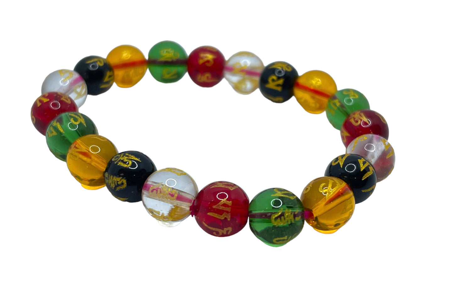 Chinese beads colorfull 10mm