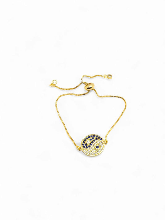 YingYang  bracelet adjustable