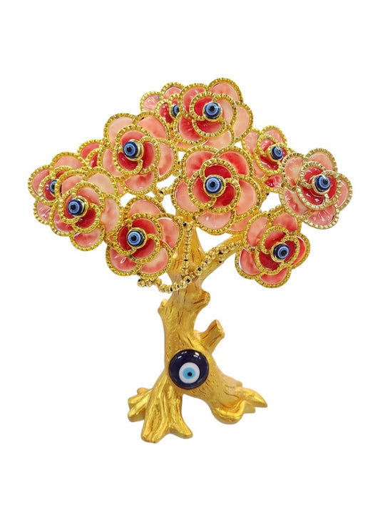 Peach flower gold tree