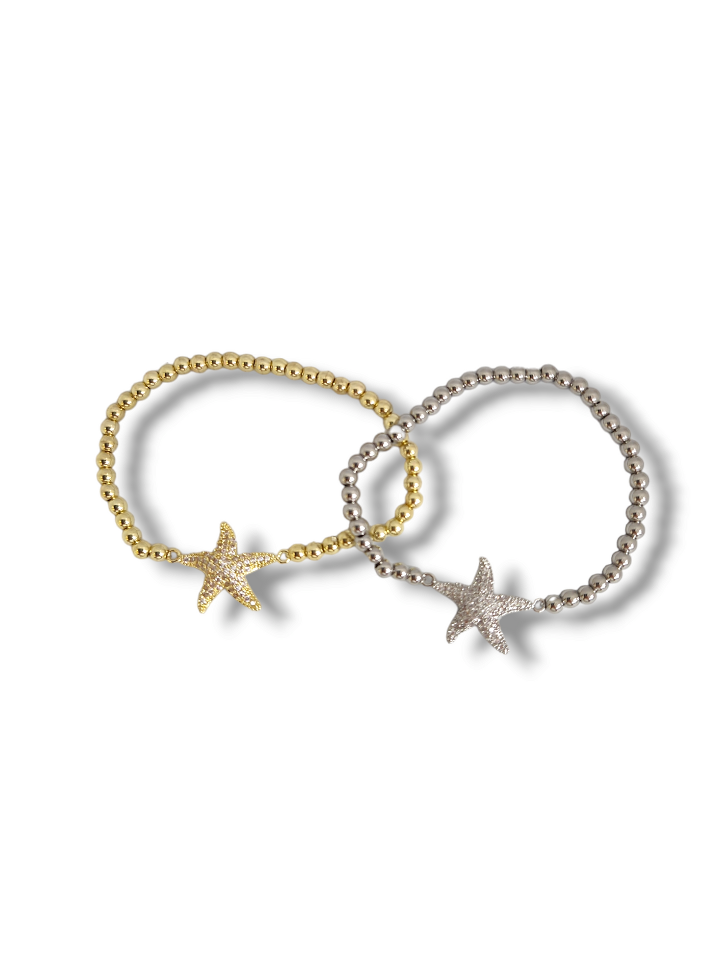 Starfish bracelet strech beads