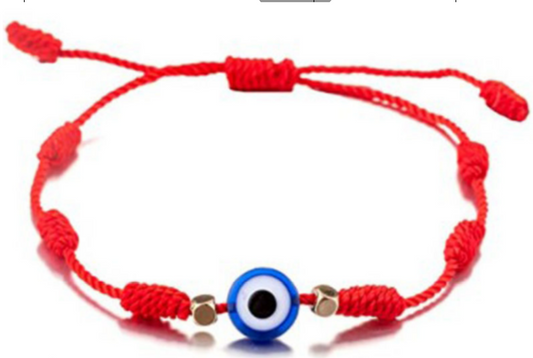 Mexican bracelet with glass eye