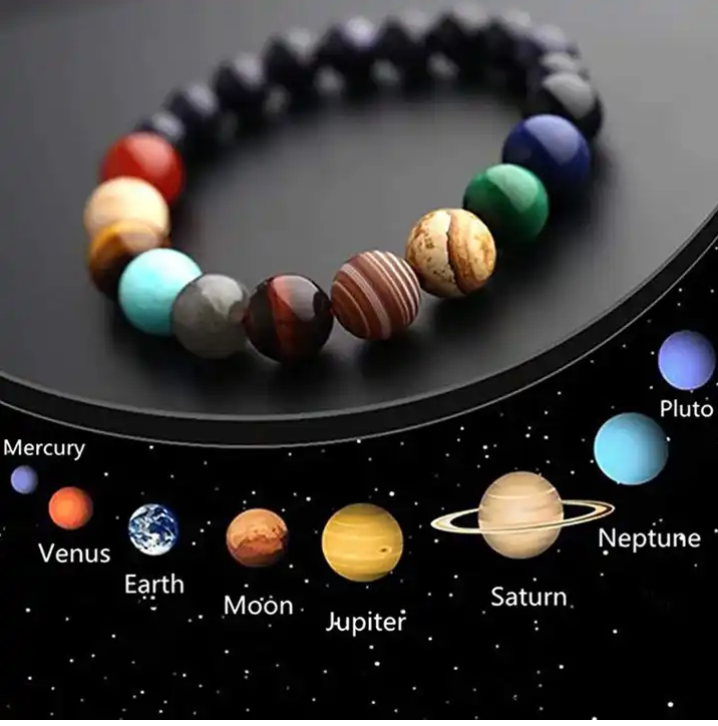 Planet beads 8mm Bracelet