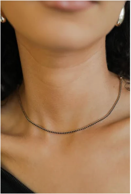 Choker tennis adjustable 18k gold plated