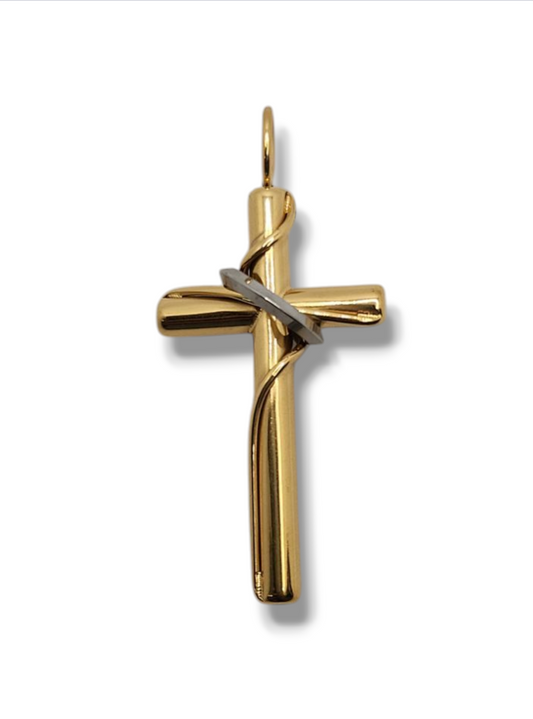 Cross band stainless steel