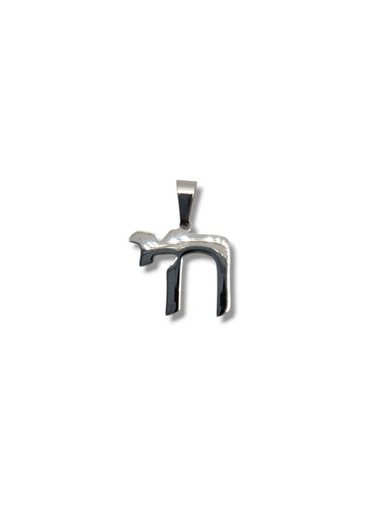 Chai Stainless Steel Pendant 1inch