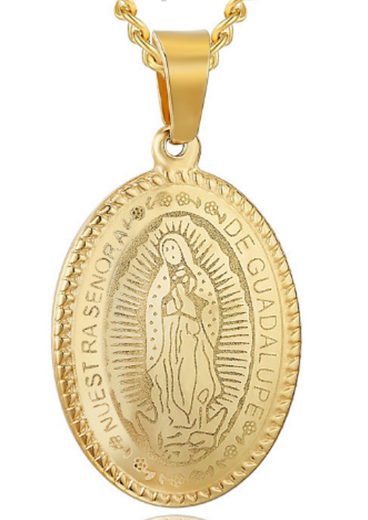 VIRGEN PENDANT STAINLESS STEEL