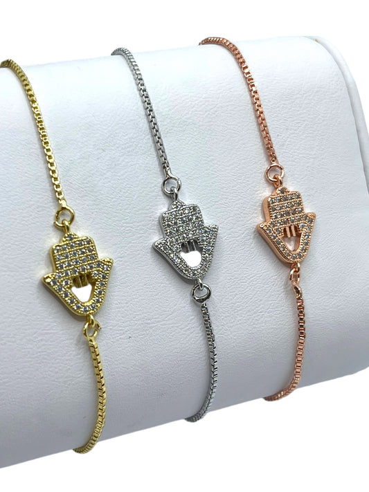 Hamsa open protection adjustable